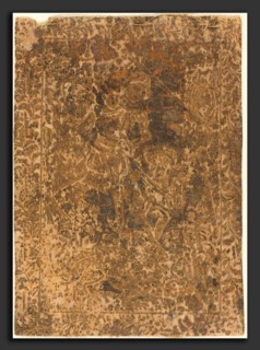 German 15th Century, Saint George, c. 1470, paste print