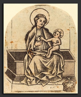 Master of the Dutuit Mount of Olives (German, active c. 1450-1470), Madonna and Child, c. 1460,