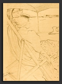 Henri de Toulouse-Lautrec (French, 1864 - 1901), The Passenger from Cabin 54 - Sailing in a Yacht