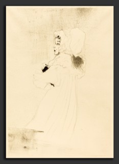 Henri de Toulouse-Lautrec (French, 1864 - 1901), Miss May Belfort, Large Plate (Miss May Belfort,