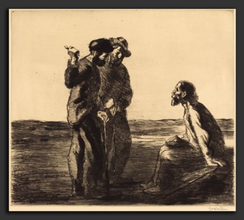 Théophile Alexandre Steinlen, Three Companions (Les trois compagnons), Swiss, 1859 - 1923, 1912,