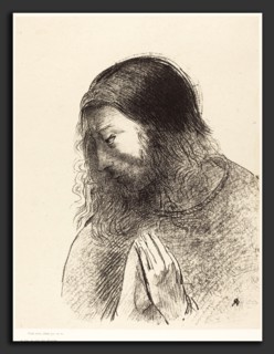 Odilon Redon (French, 1840 - 1916), C'est moi, Jean, qui ai vu et qui ai oie ces choses (And I John