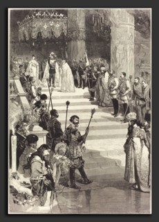 Auguste LepÃ¨re (French, 1849 - 1918), Le Couronnement de l'Empereur Alexandre III de Russie (27