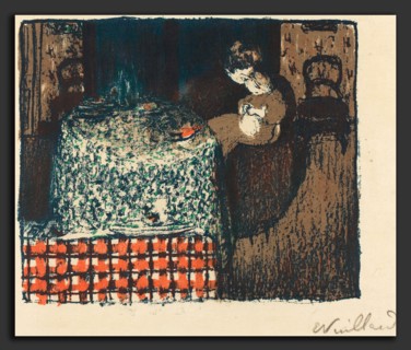 Edouard Vuillard (French, 1868 - 1940), Motherhood (Maternité), 1896, 4 color lithograph on japan