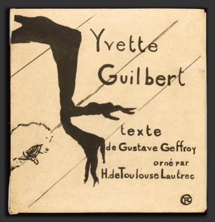 Henri de Toulouse-Lautrec (French, 1864 - 1901), Album Cover, 1894, lithograph in olive green