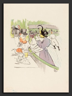 Henri de Toulouse-Lautrec (French, 1864 - 1901), In the Skating Professional Beauty, 1895, 7-color