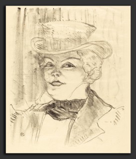 Henri de Toulouse-Lautrec (French, 1864 - 1901), Mme. Réjane, 1898, lithograph