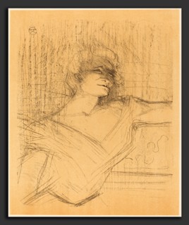 Henri de Toulouse-Lautrec (French, 1864 - 1901), In "La glu" (Dans "La glu"), 1898, lithograph in