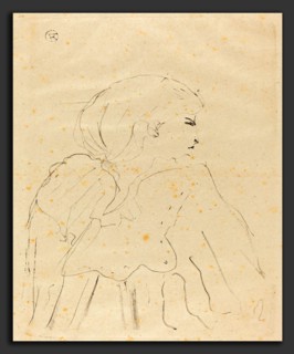 Henri de Toulouse-Lautrec (French, 1864 - 1901), Cassive, 1896, lithograph in black on hand-made