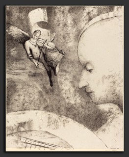 Odilon Redon (French, 1840 - 1916), L'Art Celeste (The Celestial Art), 1894, lithograph