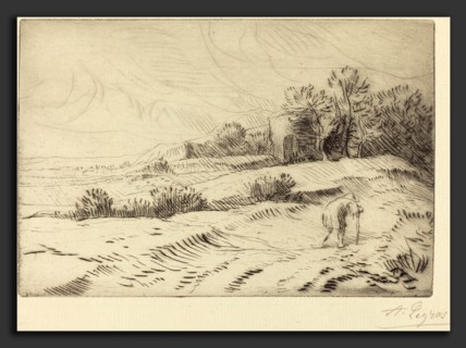 Alphonse Legros, Tower (La tour), French, 1837 - 1911, drypoint