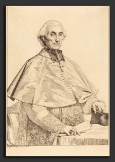 Jean-Auguste-Dominique Ingres (French, 1780 - 1867), Gabriel Cortois de Pressigny, 1816, etching