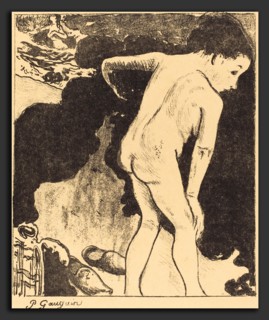 Paul Gauguin (French, 1848 - 1903), Bathers in Brittany (Baigneuses Bretonnes), 1889, lithograph in