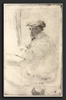 Edgar Degas (French, 1834 - 1917), The Engraver Joseph Tourny (Le graveur Joseph Tourny), 1857,