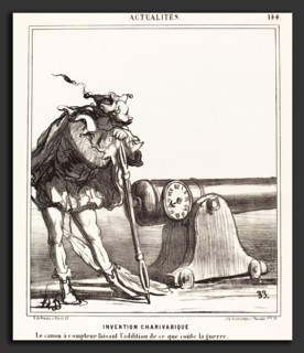 Honoré Daumier (French, 1808 - 1879), Invention charivarique, 1868, lithograph
