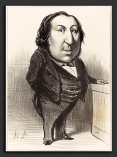 Honoré Daumier (French, 1808 - 1879), Emmanuel Arago, 1848, lithograph