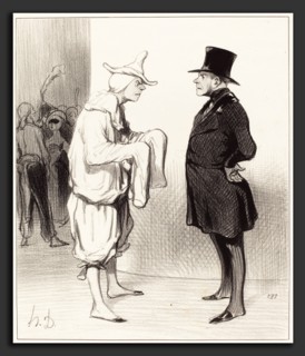 Honoré Daumier (French, 1808 - 1879), Carotte du voltigeur, 1844, lithograph