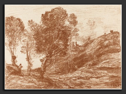 Jean-Baptiste-Camille Corot (French, 1796 - 1875), Souvenir of Italy (Souvenir d'Italie), 1871,