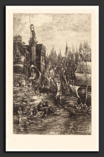 Rodolphe Bresdin (French, 1822 - 1885), My Dream, 1883, etching
