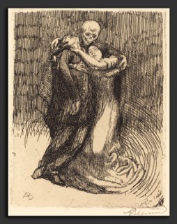 Albert Besnard, Love Consecrated (Elle consacre l'amour), French, 1849 - 1934, 1900, etching in