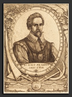 Charles Meryon after Crispijn de Passe I (French, 1821 - 1868), René LaudonniÃ¨re Sablais (De