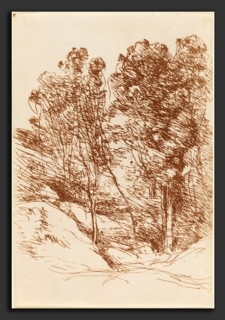 Jean-Baptiste-Camille Corot (French, 1796 - 1875), Souvenir of the Sole Valley (Souvenir de la