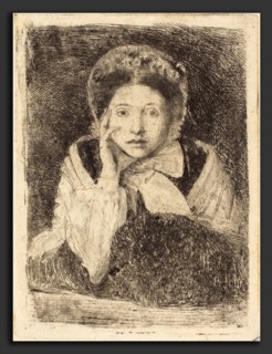 Edgar Degas (French, 1834 - 1917), Marguerite De Gas, the Artist's Sister (Marguerite De Gas, soeur