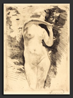 Albert Besnard (French, 1849 - 1934), Eve, 1886, etching