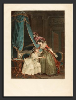 Jean-FranÃ§ois Janinet after Nicolas Lavreince (French, 1752 - 1814), L'Indiscretion, 1788, etching