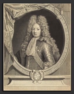 Pierre Drevet after Pierre Gobert (French, 1663 - 1738), Marquis de la Vrilliere, 1701, engraving