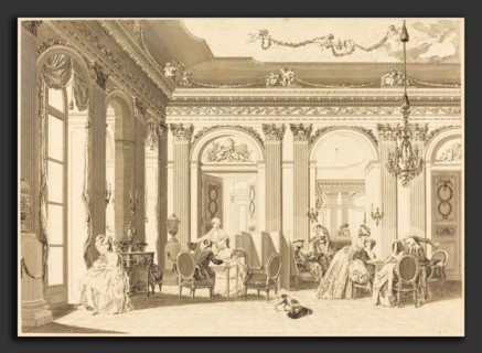 Francois-Nicolas-Barthelemy Dequevauviller after Nicolas Lavreince (French, 1745 - c. 1807),