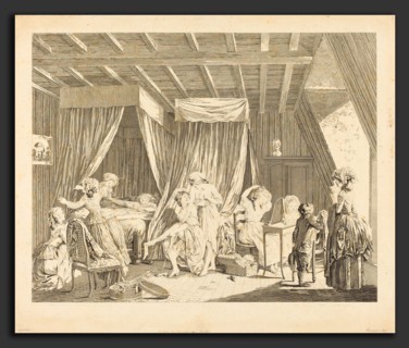 Francois-Nicolas-Barthelemy Dequevauviller after Nicolas Lavreince (French, 1745 - c. 1807), Le