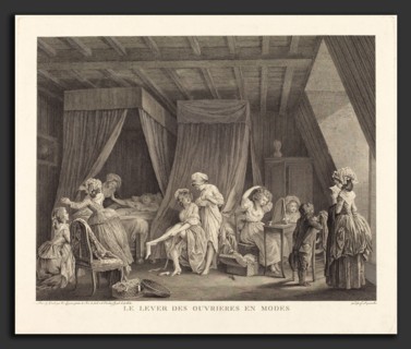 Francois-Nicolas-Barthelemy Dequevauviller after Nicolas Lavreince (French, 1745 - c. 1807), Le