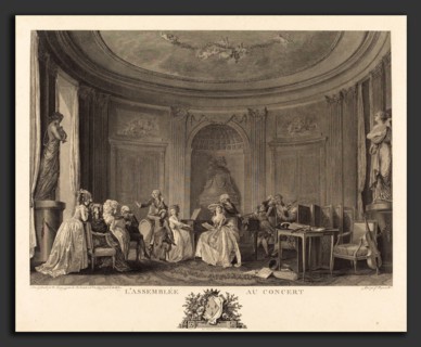 Francois-Nicolas-Barthelemy Dequevauviller after Nicolas Lavreince (French, 1745 - c. 1807),