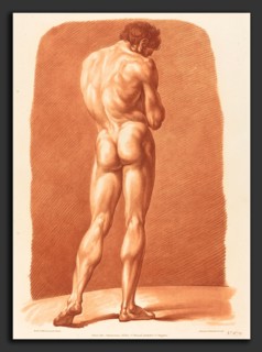 Gilles-Antoine Demarteau after Jean-Jacques-FranÃ§ois Le Barbier (French, 1750 - 1802), Academy