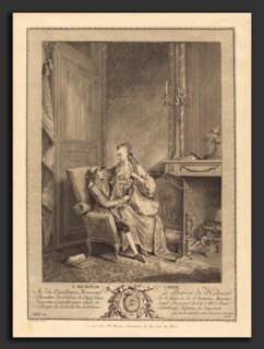 Louis Bosse after Sigmund Freudenberger (French, active c. 1770), The Happy Union, engraving