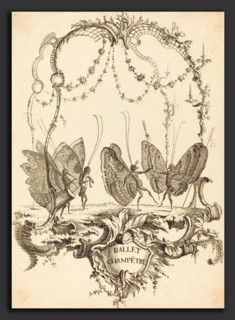 Charles Germain de Saint-Aubin (French, 1721 - 1786), Ballet ChampÃªtre, in or after 1756, etching