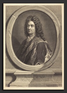 Jean-Baptiste de Poilly after Francois de Troy (French, 1669 - 1728), Francois de Troy, 1714,