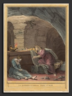 Martin Marvie after Jean-Baptiste Oudry (French, 1713 - 1813), La matrone d'Ephese, The Matron of
