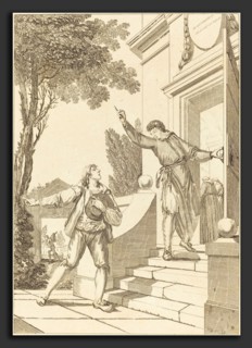 French 18th Century, Alix malade, etching
