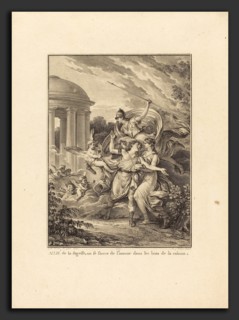 Antoine-Jean Duclos after Jean-Michel Moreau (French, 1742 - 1795), Frontispiece: Aidé de la