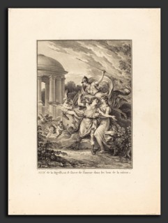 Antoine-Jean Duclos after Jean-Michel Moreau (French, 1742 - 1795), Frontispiece: Aidé de la