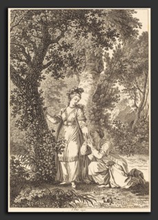 Louis Petit after Jean-Honoré Fragonard (French, 1760 - c. 1812), La fiancee du roi de Garbe: