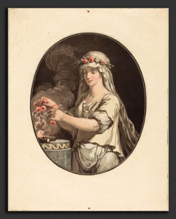Jean-FranÃ§ois Janinet after Jean-Jacques-FranÃ§ois Le Barbier I (French, 1752 - 1814), La jeune