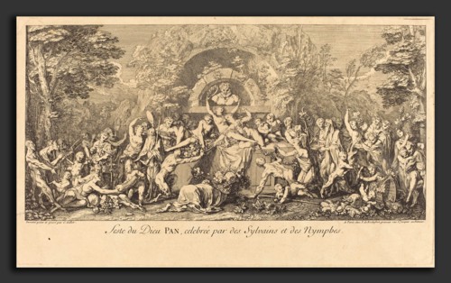 Claude Gillot (French, 1673 - 1722), Feste du Dieu Pan, celebree par des Sylvains et des Nymphes
