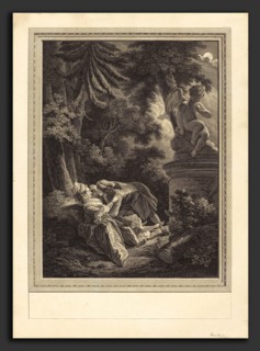 Emmanuel Jean NepomucÃ¨ne de Ghendt after Pierre-Antoine Baudouin (French, 1738 - 1815), La nuit,