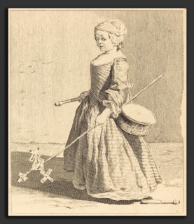 Charles-Nicolas Cochin I after Jean Siméon Chardin (French, 1688 - 1754), Le Jeune Soldat, 1737,