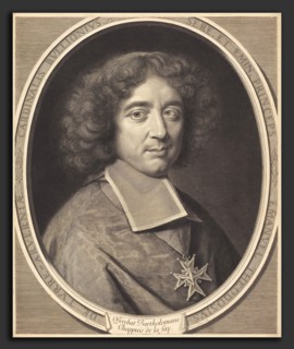 Robert Nanteuil (French, 1623 - 1678), Cardinal de Bouillon, 1678, engraving