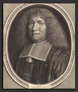 Robert Nanteuil (French, 1623 - 1678), Chancellor Bouchert, 1676, engraving