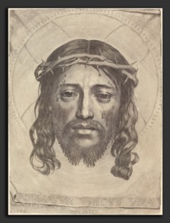 Claude Mellan (French, 1598 - 1688), The Sudarium of Saint Veronica, 1649, engraving